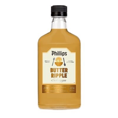 PHILLIPS BUTTER RIPPLE SCHNAPPS 375ML