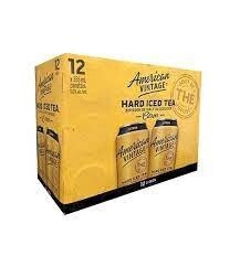 AMERICAN VINTAGE HARD ICED TEA LEMON 12PK