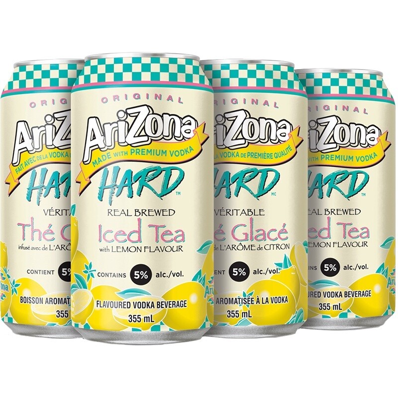 ARIZONA HARD LEMON ICED TEA 6PK