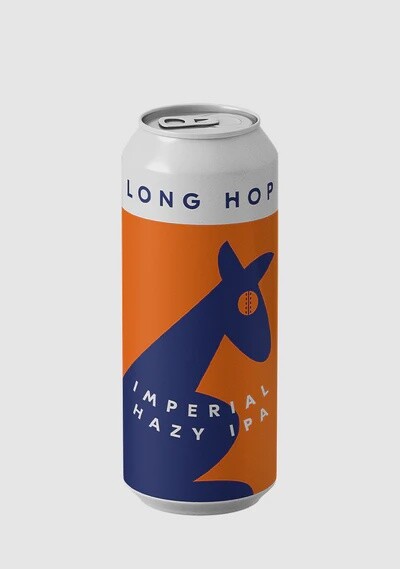 LONG HOP IMPERIAL HAZY IPA 473ML