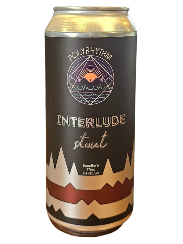 POLYRHYTHM INTERLUDE STOUT 473ML