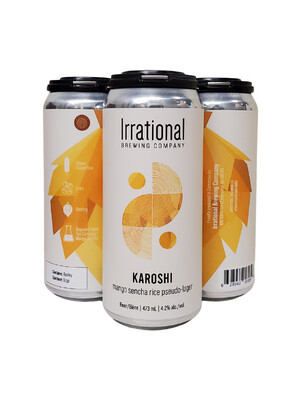 KAROSHI: MANGO SENCHA LAGER 473ML