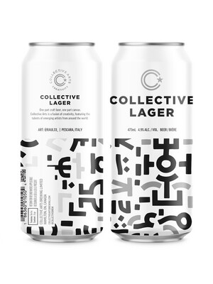 COLLECTIVE ARTS LAGER 473ML