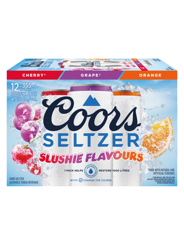 COORS SELTZER SLUSHIE 12PK