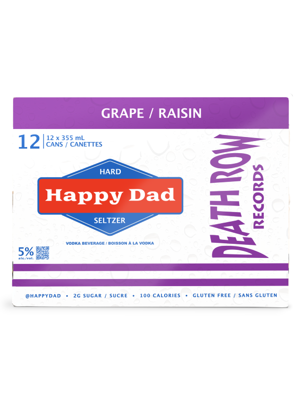 HAPPY DAD GRAPE 12PK