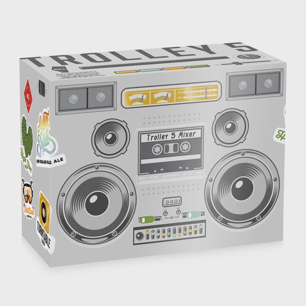 TROLLEY 5 BOOMBOX 12PK