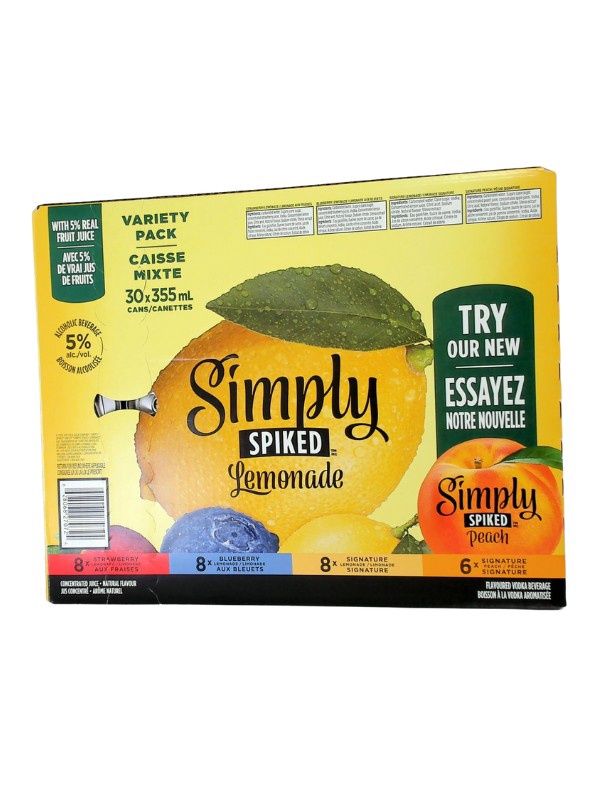 SIMPLY SPIKED MIXER 30PK