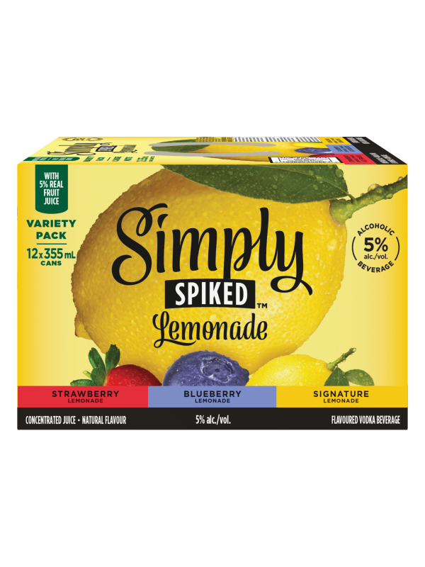 SIMPLY SPIKED LEMONADE 12PK MIXER