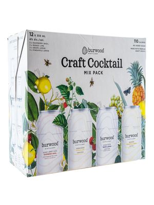 BURWOOD COCKTAIL MIXER 12PK