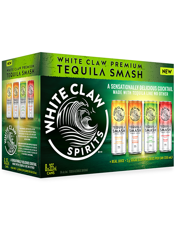WHITE CLAW TEQUILA SMASH 8PK