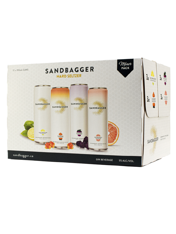 SANDBAGGER SELTZER 12PK