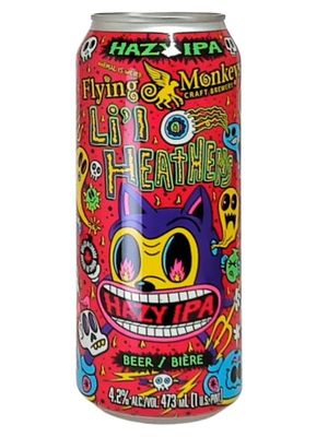FLYING MONKEYS - LIL HEATHENS HAZY IPA 473ML