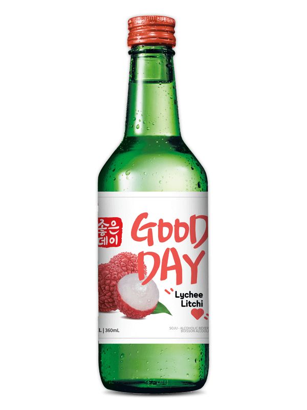 GOOD DAY LYCHEE SOJU 360ML