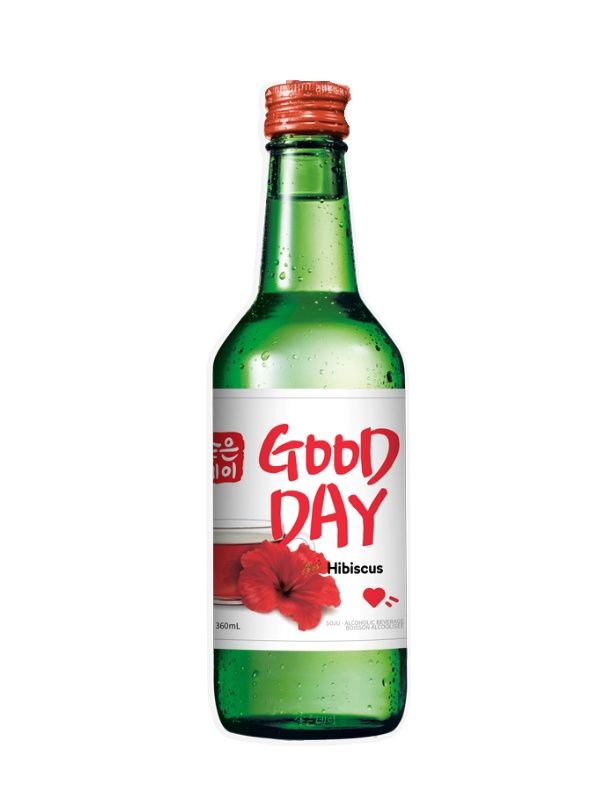 GOOD DAY HIBISCUS SOJU 360ML