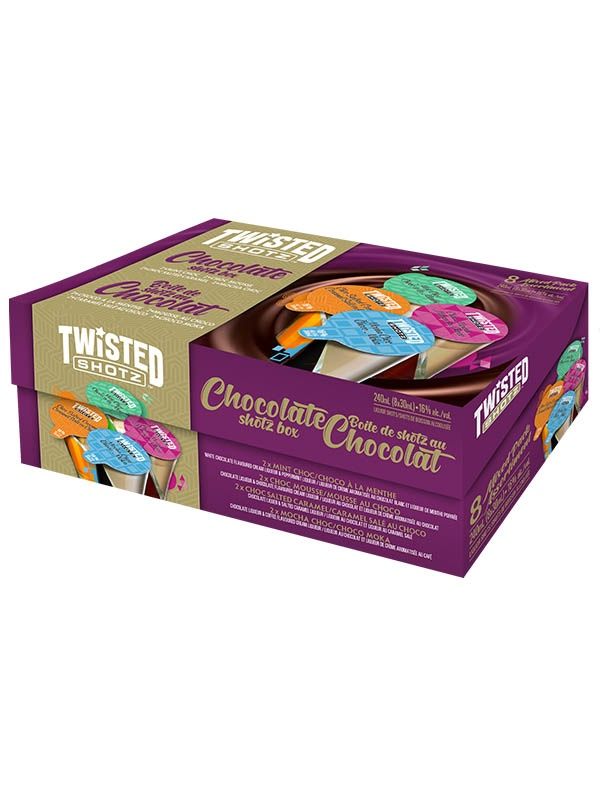 TWISTED SHOTZ CHOCOLATE BOX