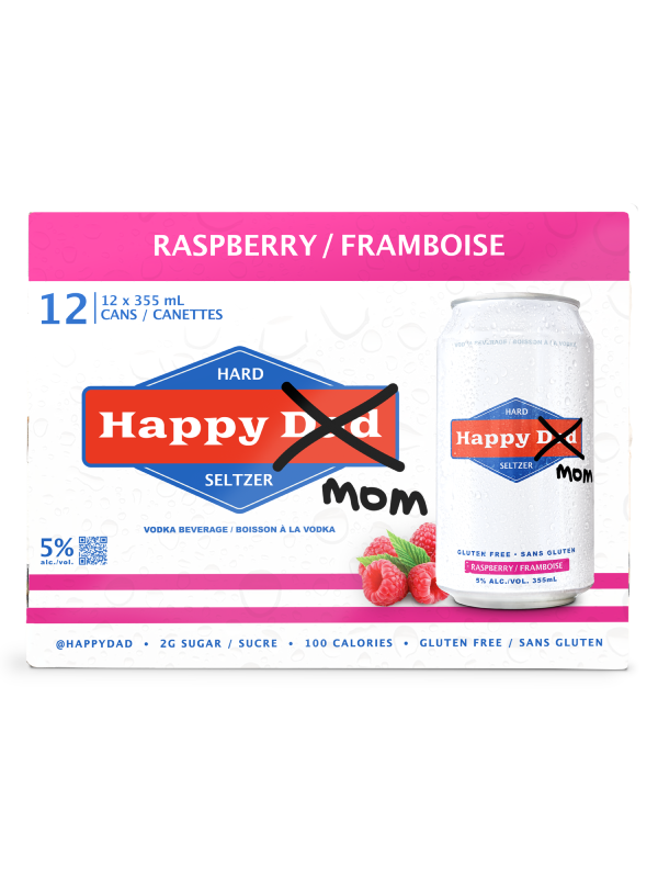 HAPPY MOM RASPBERRY 12PK