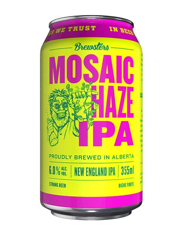 BREWSTERS MOSAIC HAZE IPA 6PK