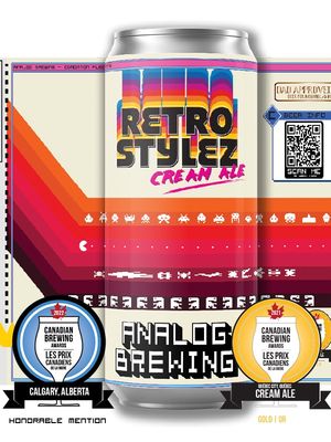 ANALONG RETRO CREAM ALE 473ML