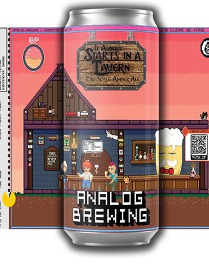 ANALOG TAVERN AMBER ALE 473ML