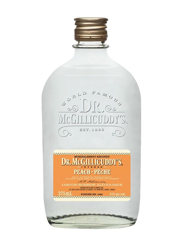 DR. MCGILLICUDDYS PEACH SCHNAPPS 375ML