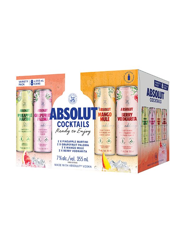 ABSOLUT SUMMER MIXER 8PK