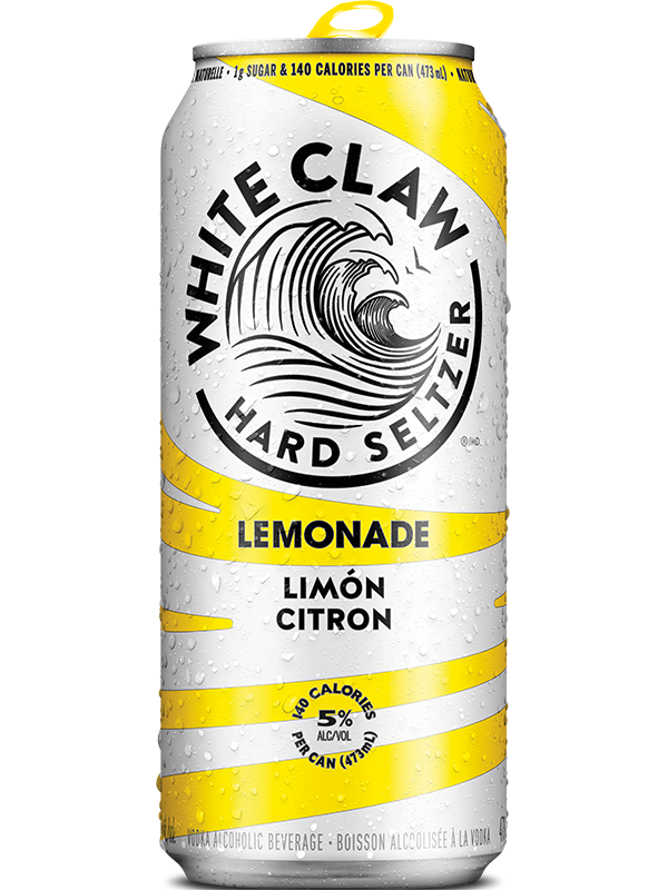 WHITE CLAW LEMONADE 473ML