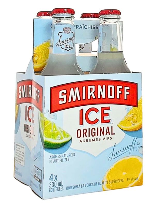 SMIRNOFF ICE 4PK BTL