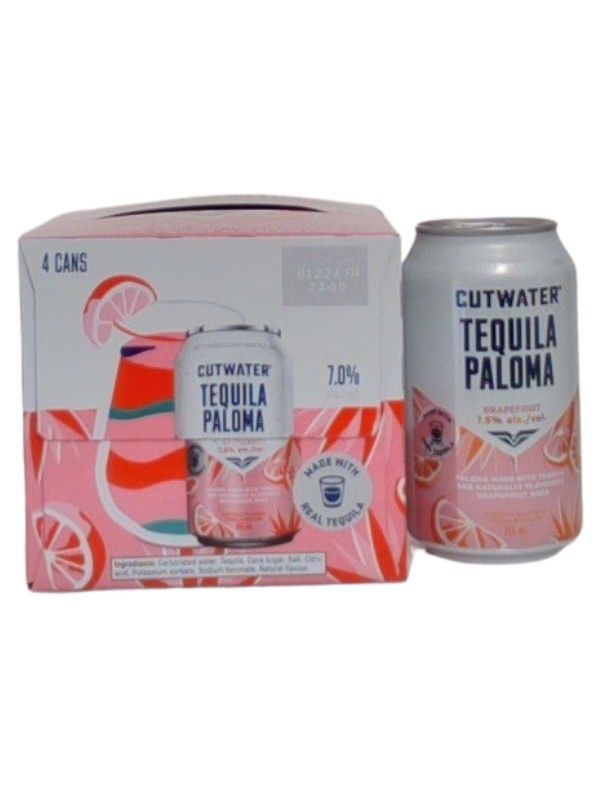 CUTWATER TEQUILA PALOMA 4PK