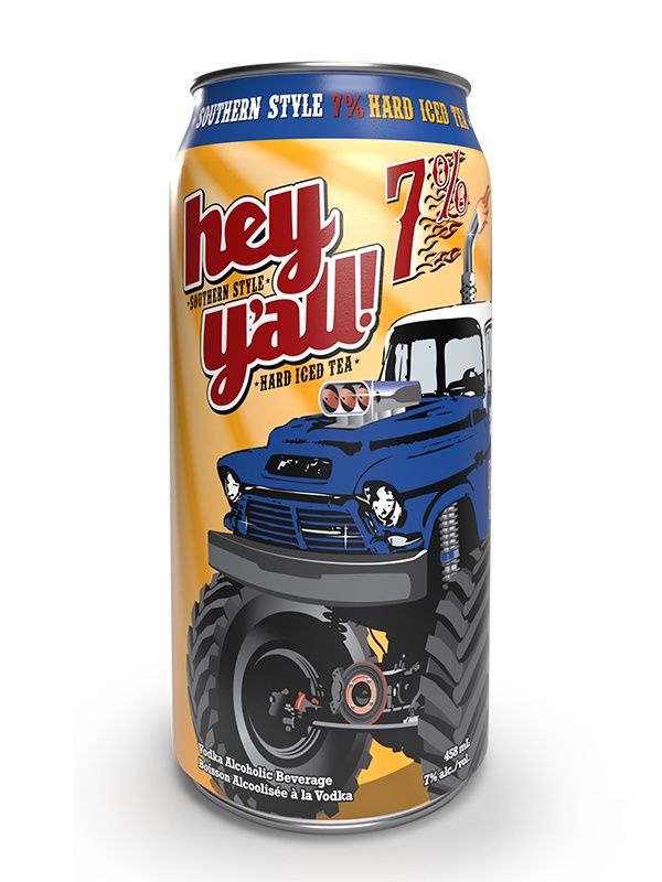 HEY Y&#39;ALL 7% 458ML
