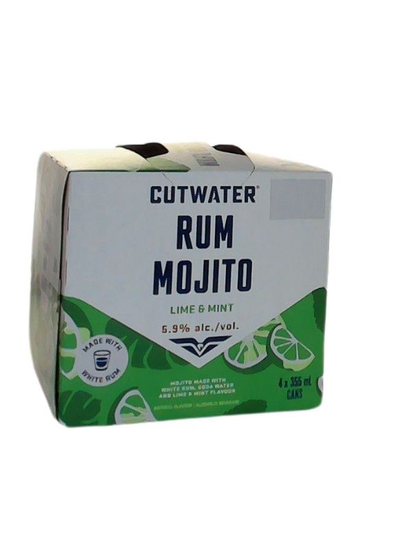 CUTWATER RUM MOJITO 4PK
