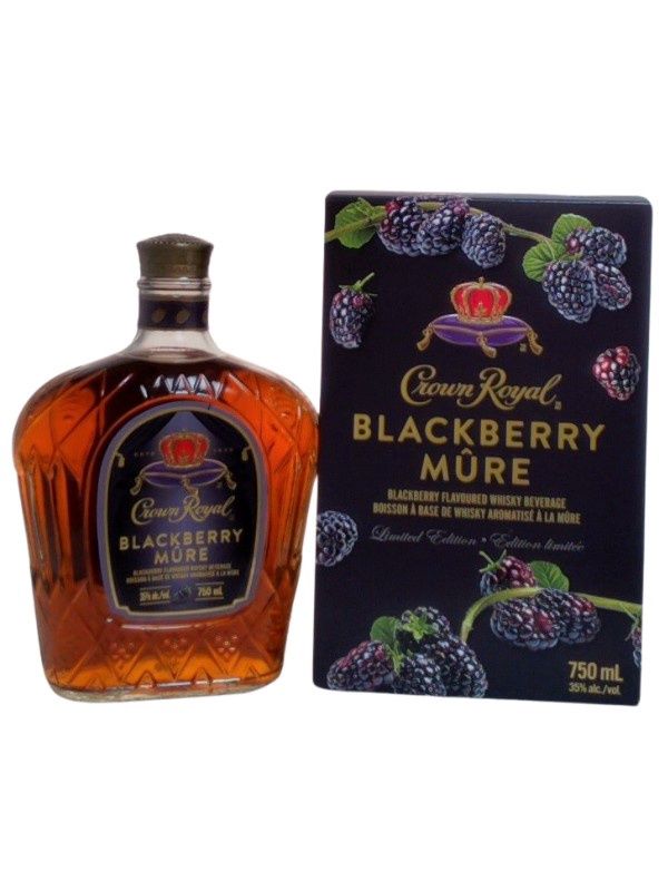 CROWN ROYAL BLACKBERRY 750mL