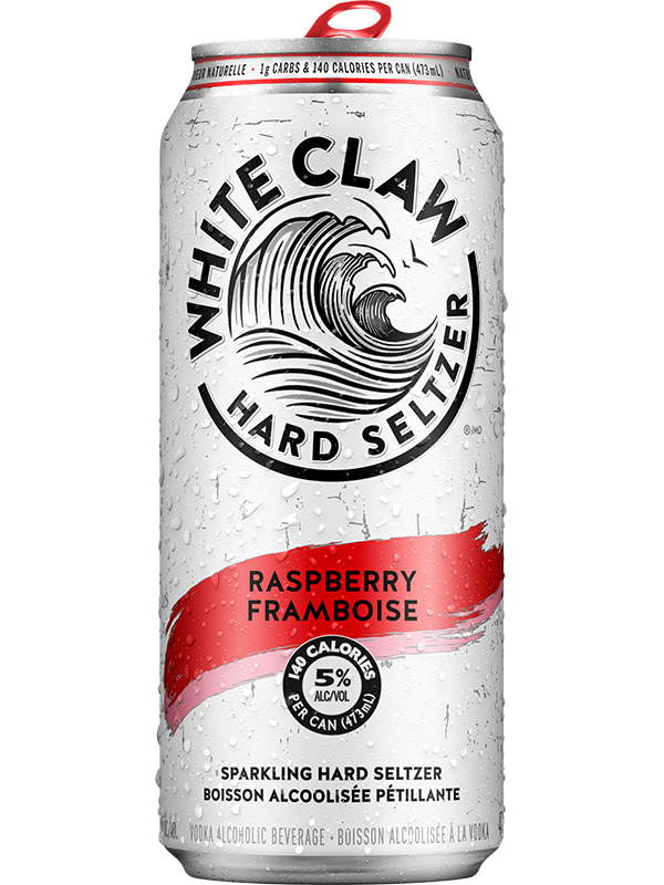 WHITE CLAW RASPBERRY 473ML