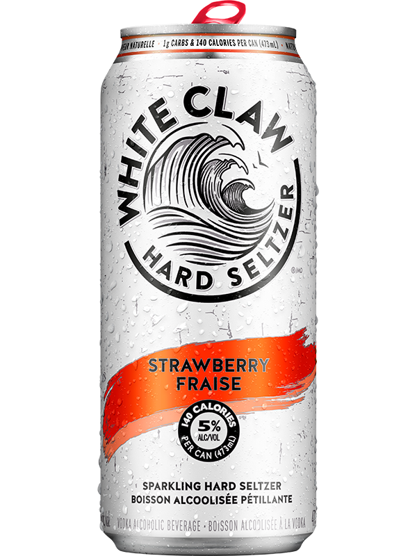WHITE CLAW STRAWBERRY 473ML