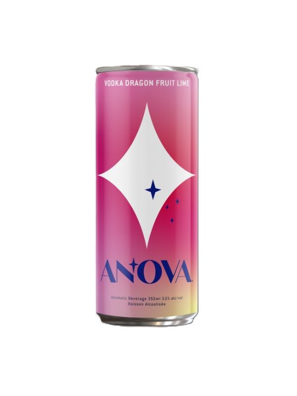 ANOVA VODKA DRAGON FRUIT LIME 4PK