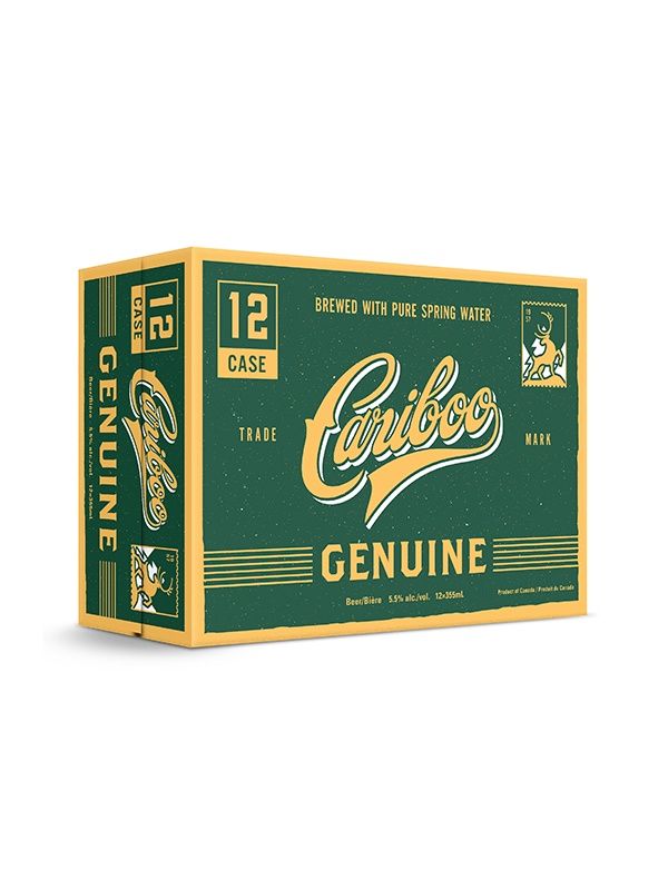 CARIBOO GENUINE DRAFT 12PK CAN
