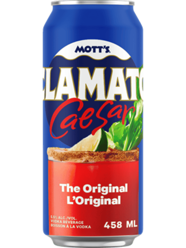 MOTT&#39;S ORIGINAL CLAMATO CAESAR 458ML