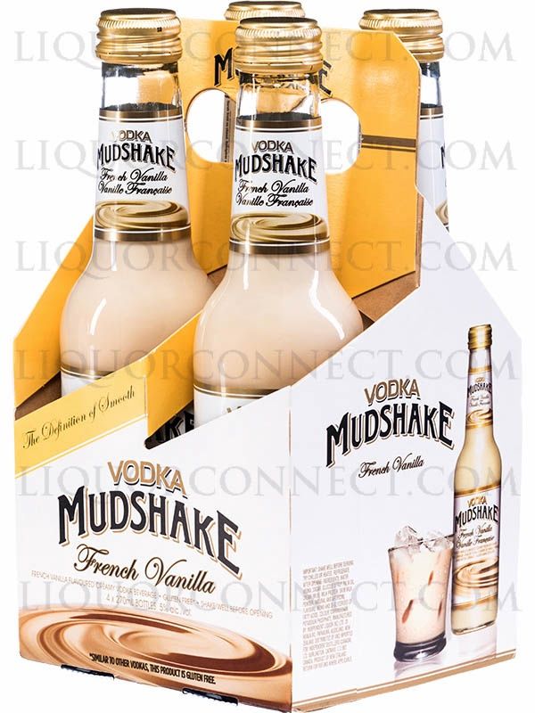 VODKA MUDSHAKE CREAMY VANILLA 4PK