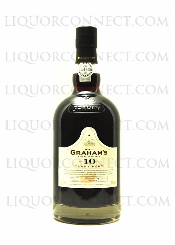 GRAHAM&#39;S 10YO TAWNY PORT 750ML