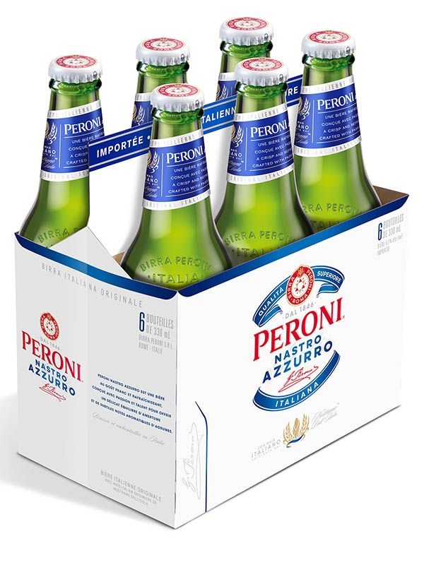 PERONI 6PK BTL