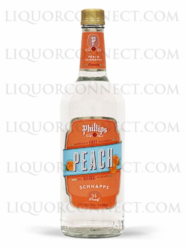 PHILLIPS PEACH SCHNAPPS 750ML