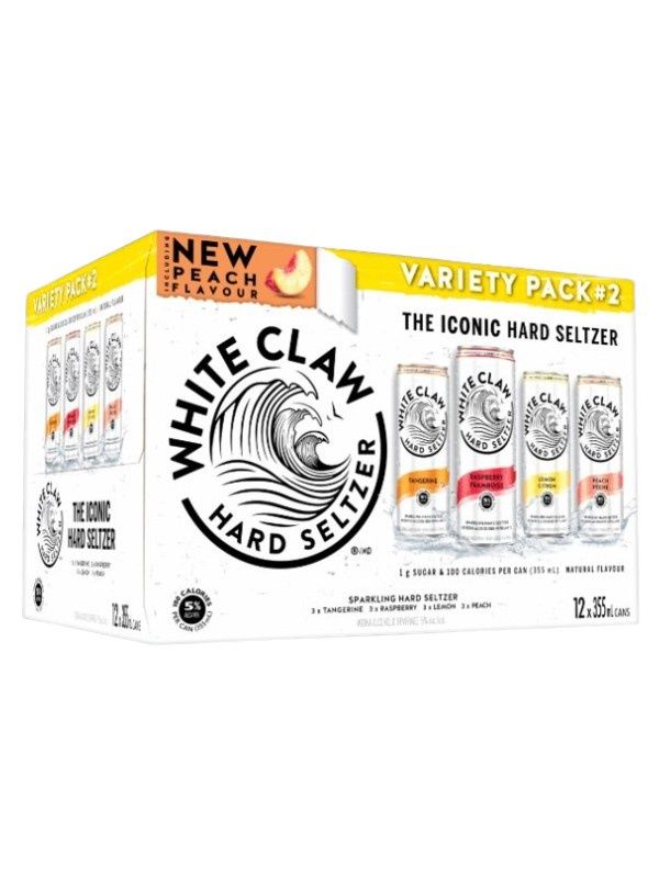WHITE CLAW VARIETY PACK #2 12PK