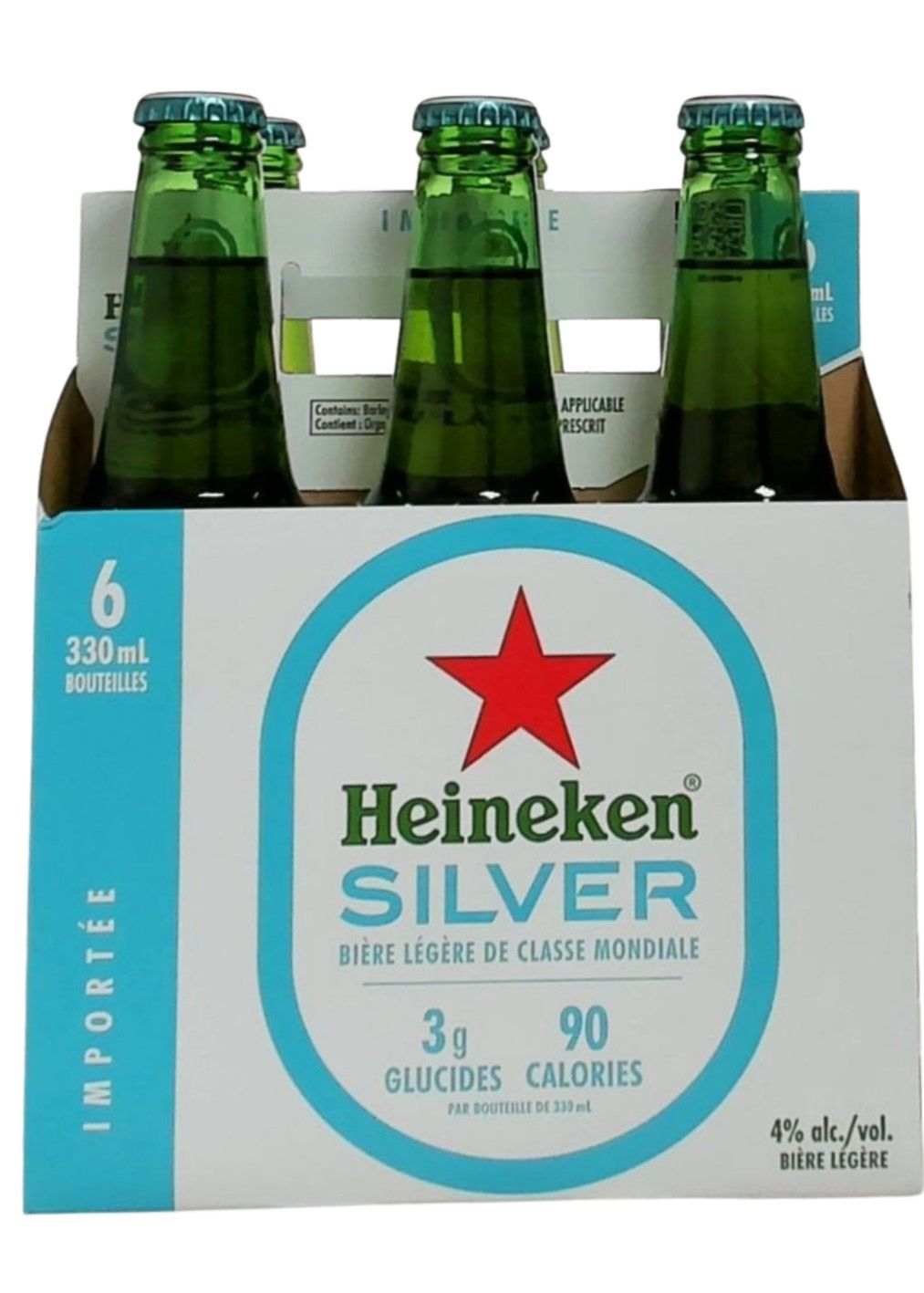 HEINEKEN SILVER 6PK BTL
