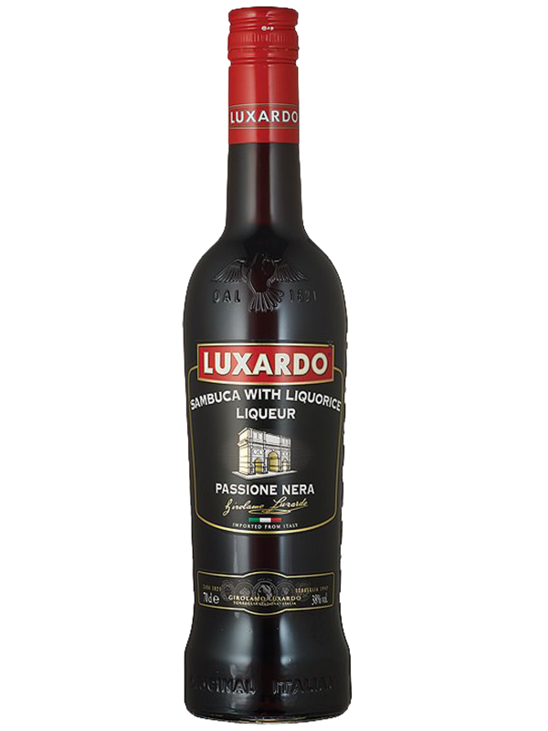 LUXARDO PASSIONE NERA BLACK SAMBUCA 750ML
