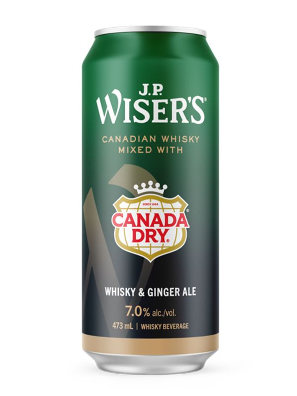 J.P.WISER'S GINGER ALE 473ML
