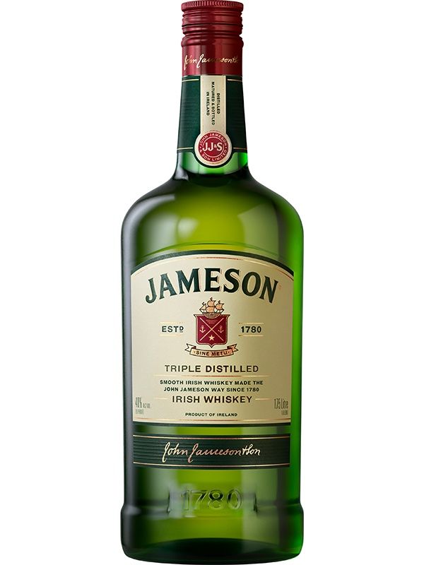 JAMESON IRISH WHISKEY 1.75L