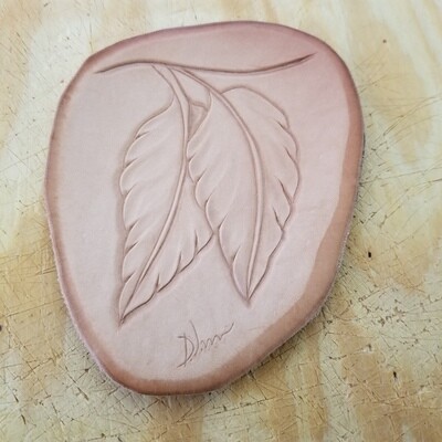 UNFINISHED TOOLED LEAF PATCH