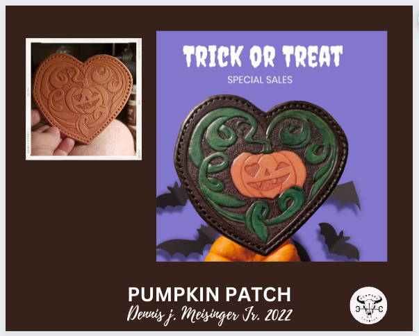 TOOLED HALLOWEEN PATCH