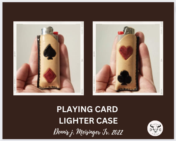 LIGHTER CASE - PLAYING CARD