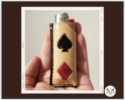 LIGHTER CASE - PLAYING CARD