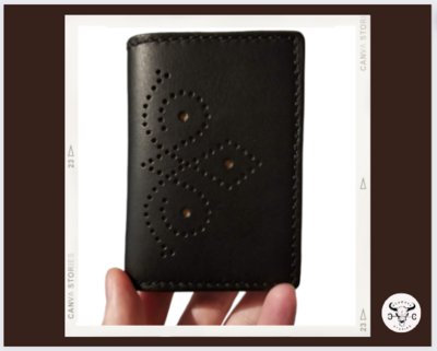 HYRUM'S VERTICAL CARD WALLET W ID POCKET 1